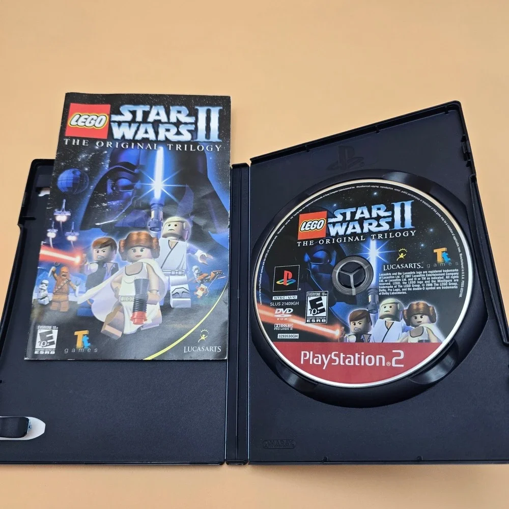 Lego Star Wars II The Original Trilogy PS2 PlayStation‎ 2 SLUS-21409GH Complete